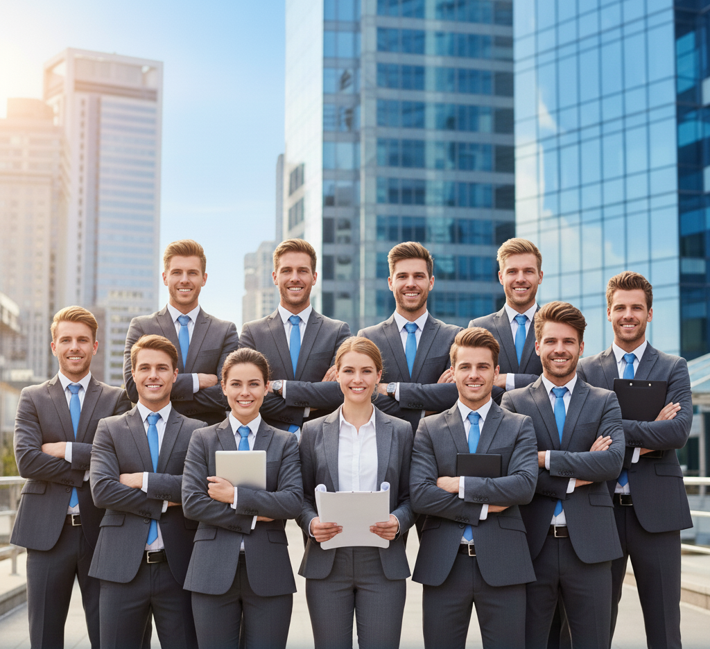 Professioneel service team